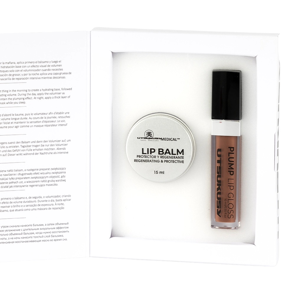 SET LIP GLOSS + BÁLSAMO BRONZÉ BROWN