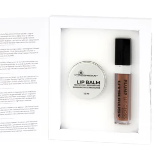 SET LIP GLOSS + BÁLSAMO BRONZÉ BROWN