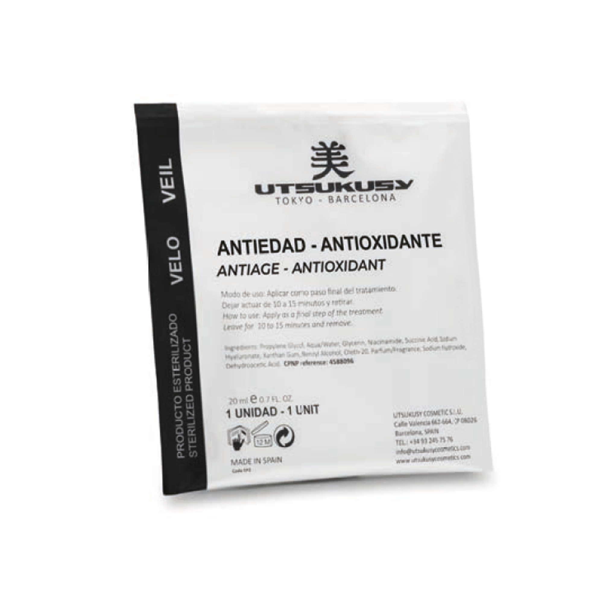 VELO ANTIEDAD – ANTIOXIDANTE
